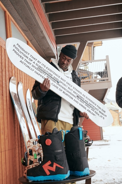 Burton представил разработанную с Вирджилом Абло коллекцию сноубордов
