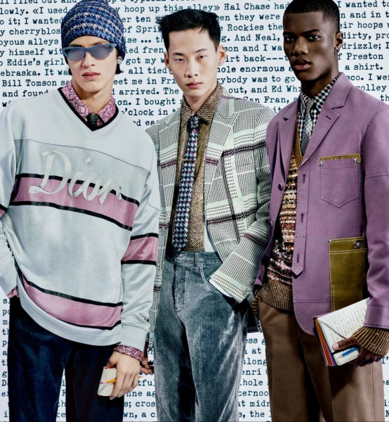 Dior посвятил рекламную кампанию новой мужской коллекции поэзии