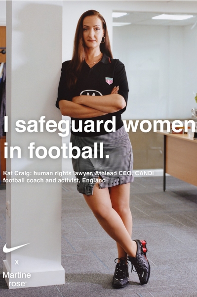 Nike и Мартин Роуз посвятили кампанию женщинам в спорте