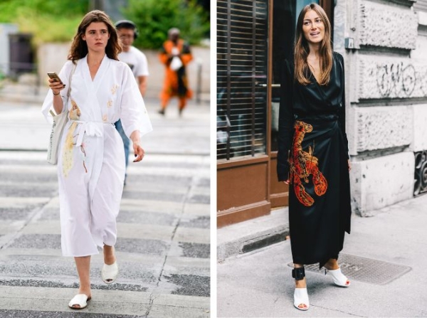 Идеи образов с кимоно для стильного лета