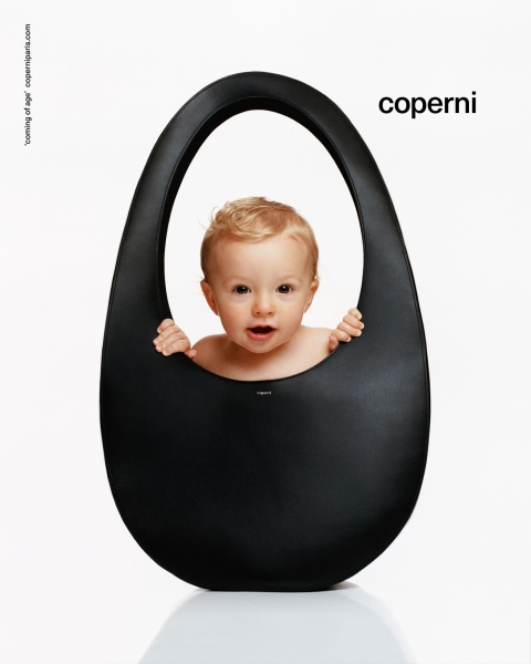 В новой осенне-зимней кампании Coperni снялись дети