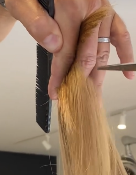 Кобра — модная стрижка для длинных волос