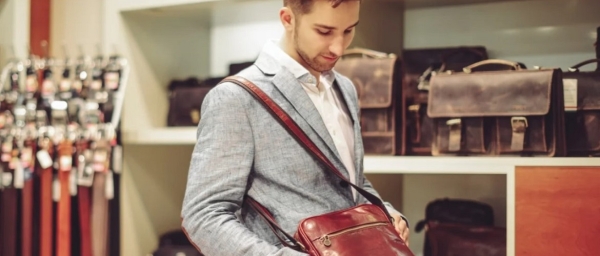 Модные мужские кожаные сумки через плечо: что выбрать для стильного образа?