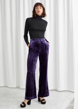 Эти велюровые брюки заменят вам джинсы — где купить?