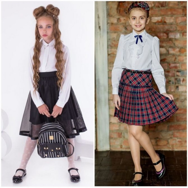 Модная школьная форма для девочек 2023-2024