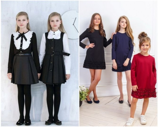 Модная школьная форма для девочек 2023-2024