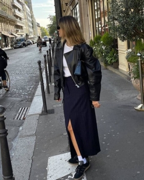 Эта юбка сделает ноги длиннее, даже если ваш рост до 160 см — как она выглядит?