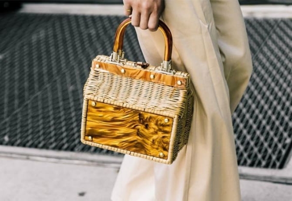 Плетеные сумки-корзины: модный тренд лета 2023