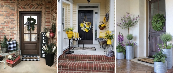 Как украсить вход в дом: стильные идеи и дизайны крыльца