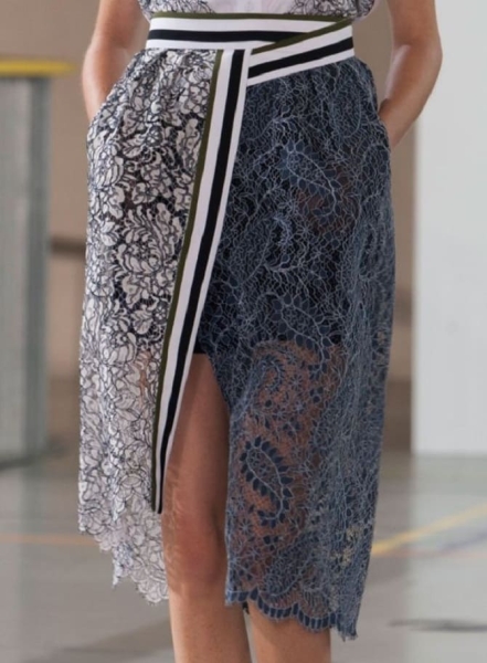 Кружевная юбка – модный тренд этого лета